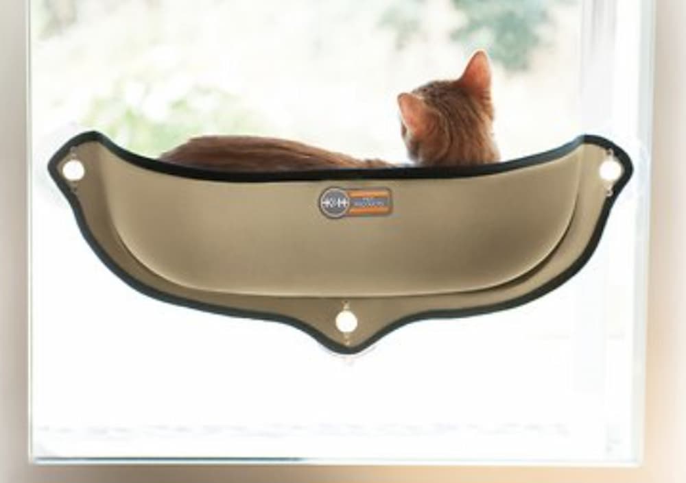 K&H Pet Products EZ Mount Kitty Sill Cat Window Perch