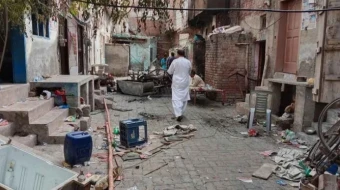 Some of the damage caused to Christian homes by Muslim extremists in 2023.