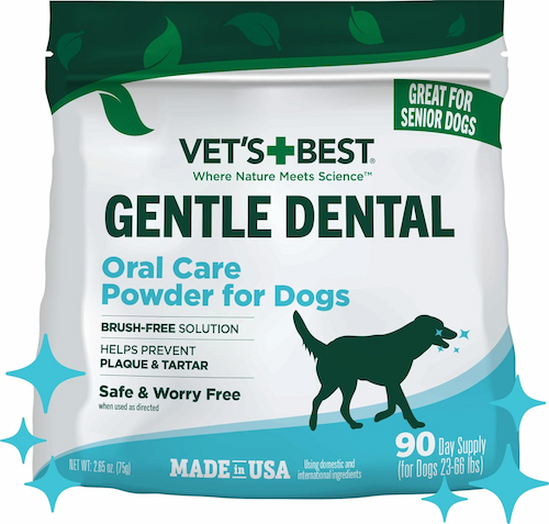 Vet’s Best Gentle Oral Care Powder for Dogs