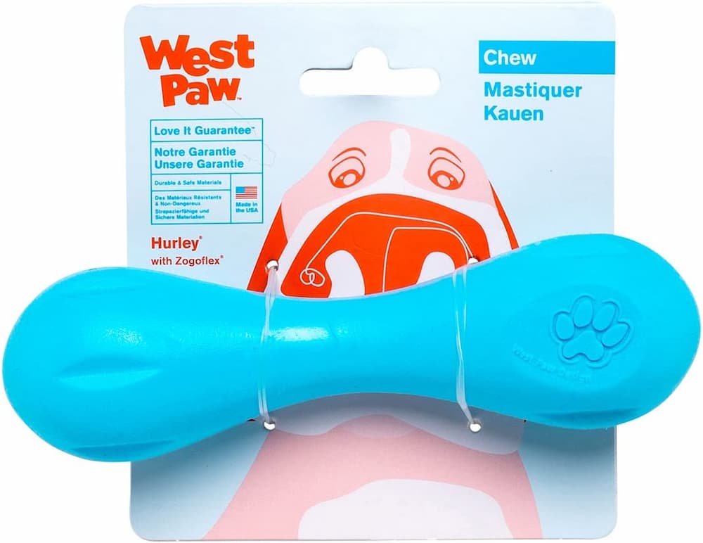 WEST PAW Zogoflex Hurley Dog Bone Chew Toy